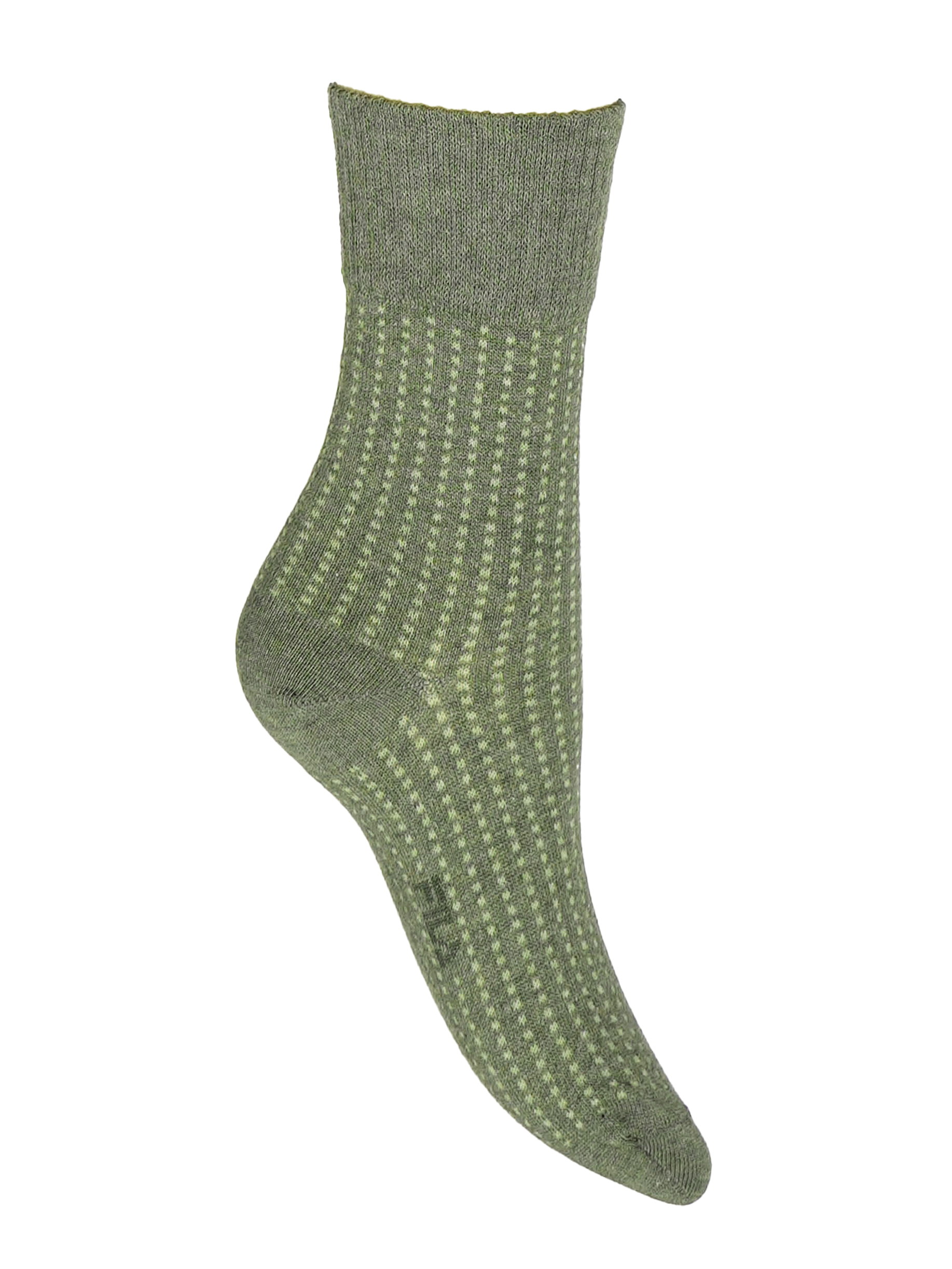 Fila Lifestyle Socken im 3er-Pack in Pastellfarben – Cream, Grün & Hellbraun – mit dezentem Punktemuster aus atmungsaktiver Baumwolle