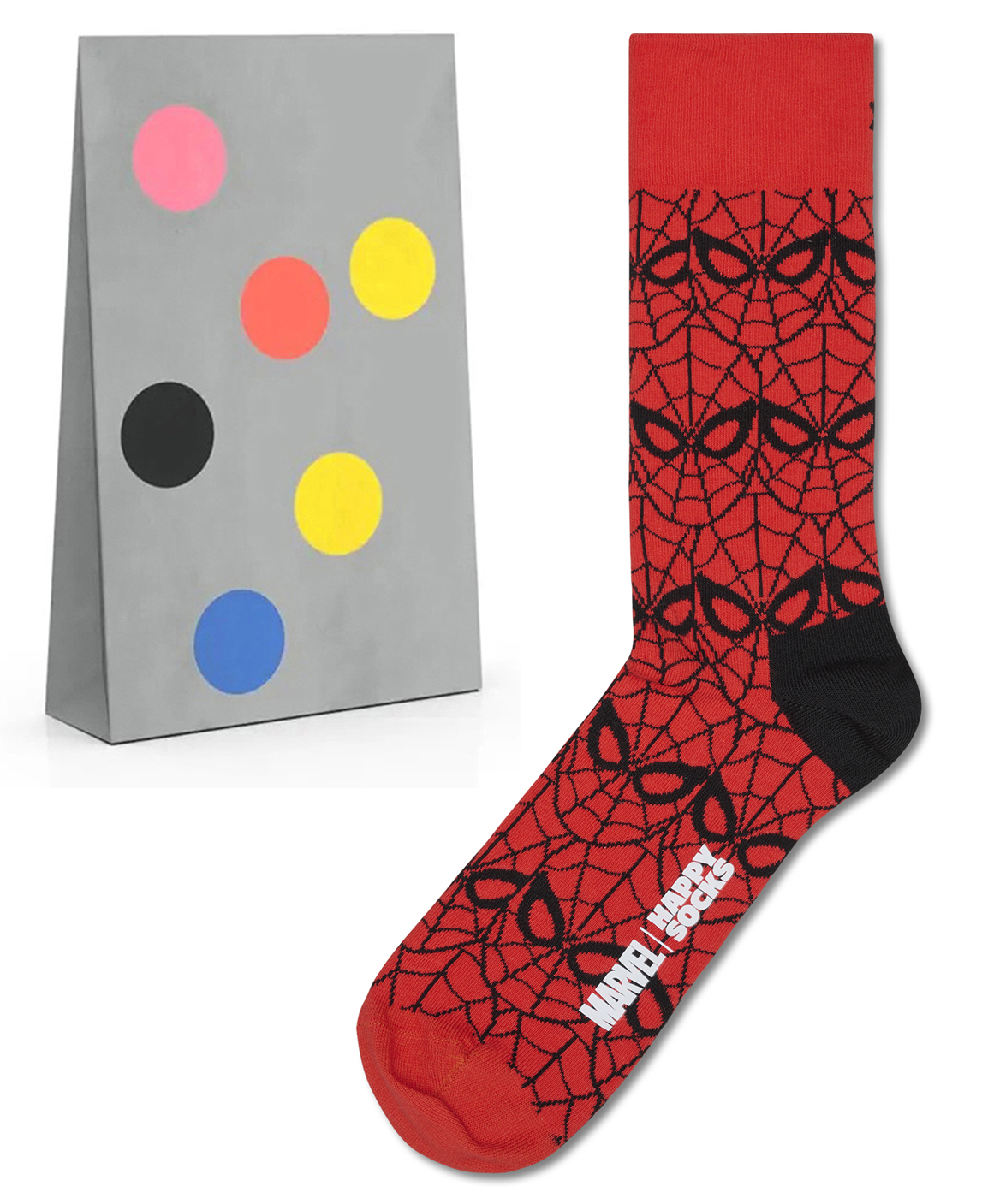 Happy Socks Spider-Man Marvel Socken