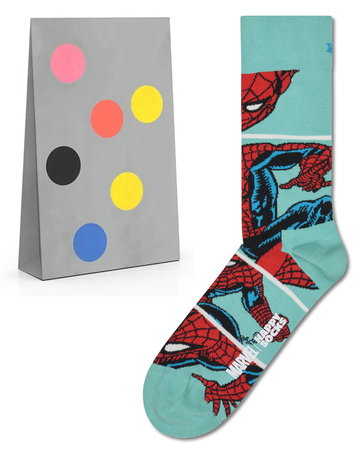 Happy Socks Web-Slinger Marvel Socken Spider-Man