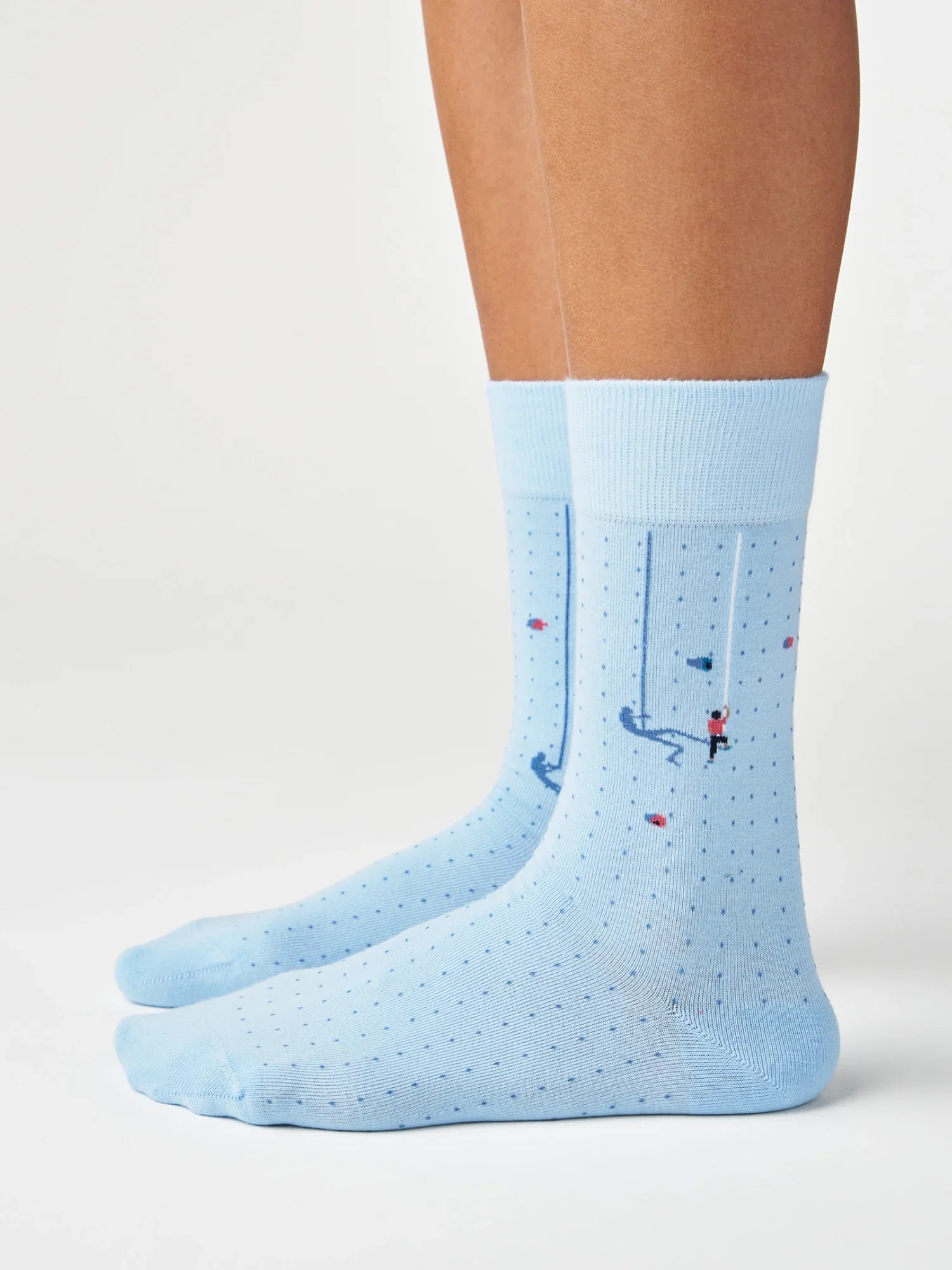 von Jungfeld Boulder Socken in Hellblau