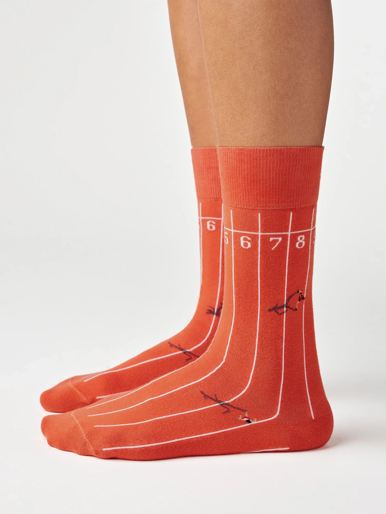 von Jungfeld Laufbahn Socken in Burnt Orange