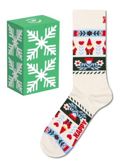 Happy Socks Folklore Christmas Socken mit Geschenkbox